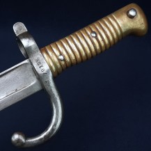French M1866 Chassepot Bayonet by St Etienne, 1871 - 9